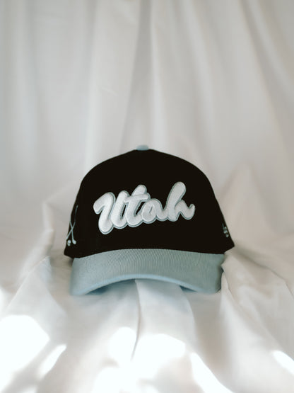 UTAH POWDER BLUE & BLACK